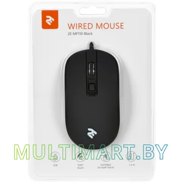 Мышь 2E MF110 (черный) картинка 4